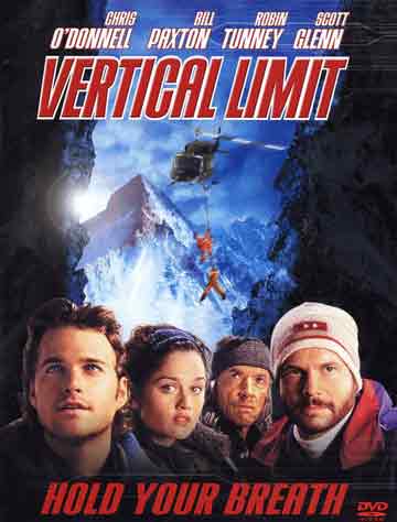 
Chris ODonnell, Robin Tunney, Scott Glenn, Bill Paxton - Vertical Limit DVD cover
